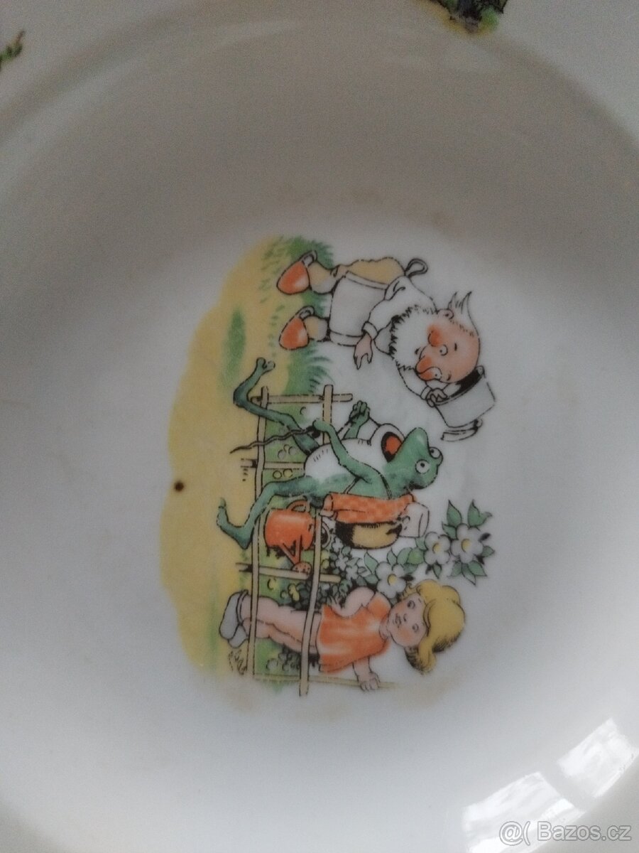 retro jídelní sada. Dětská.. - 4