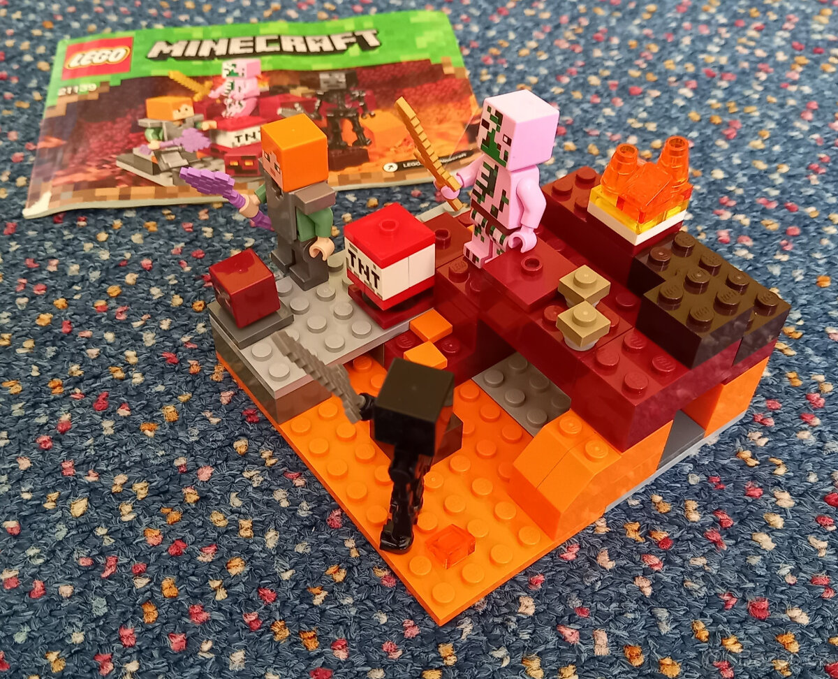 Lego Minecraft 21139 - The Nether Fight. - 4