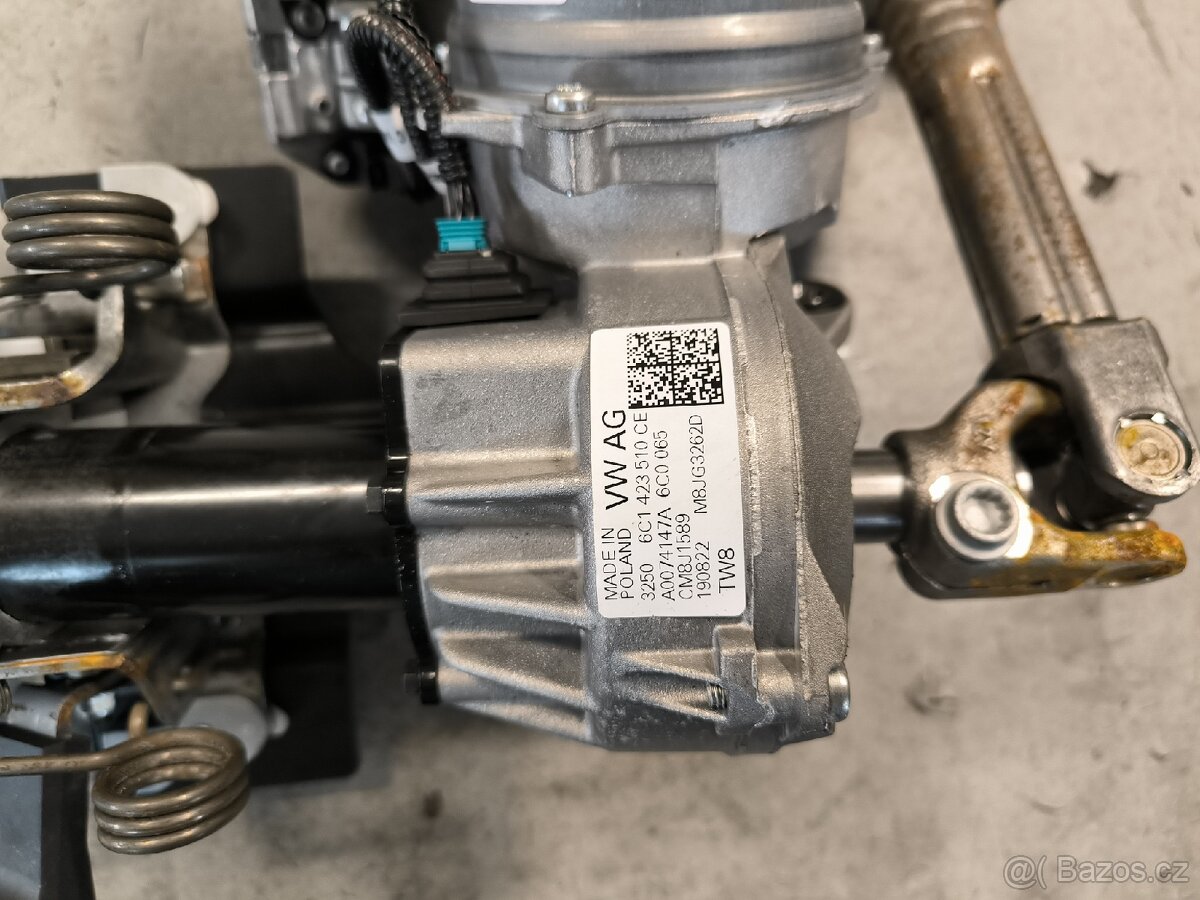 El. sloupek řízení Škoda fabia 3, rapid, 36tkm. - 4