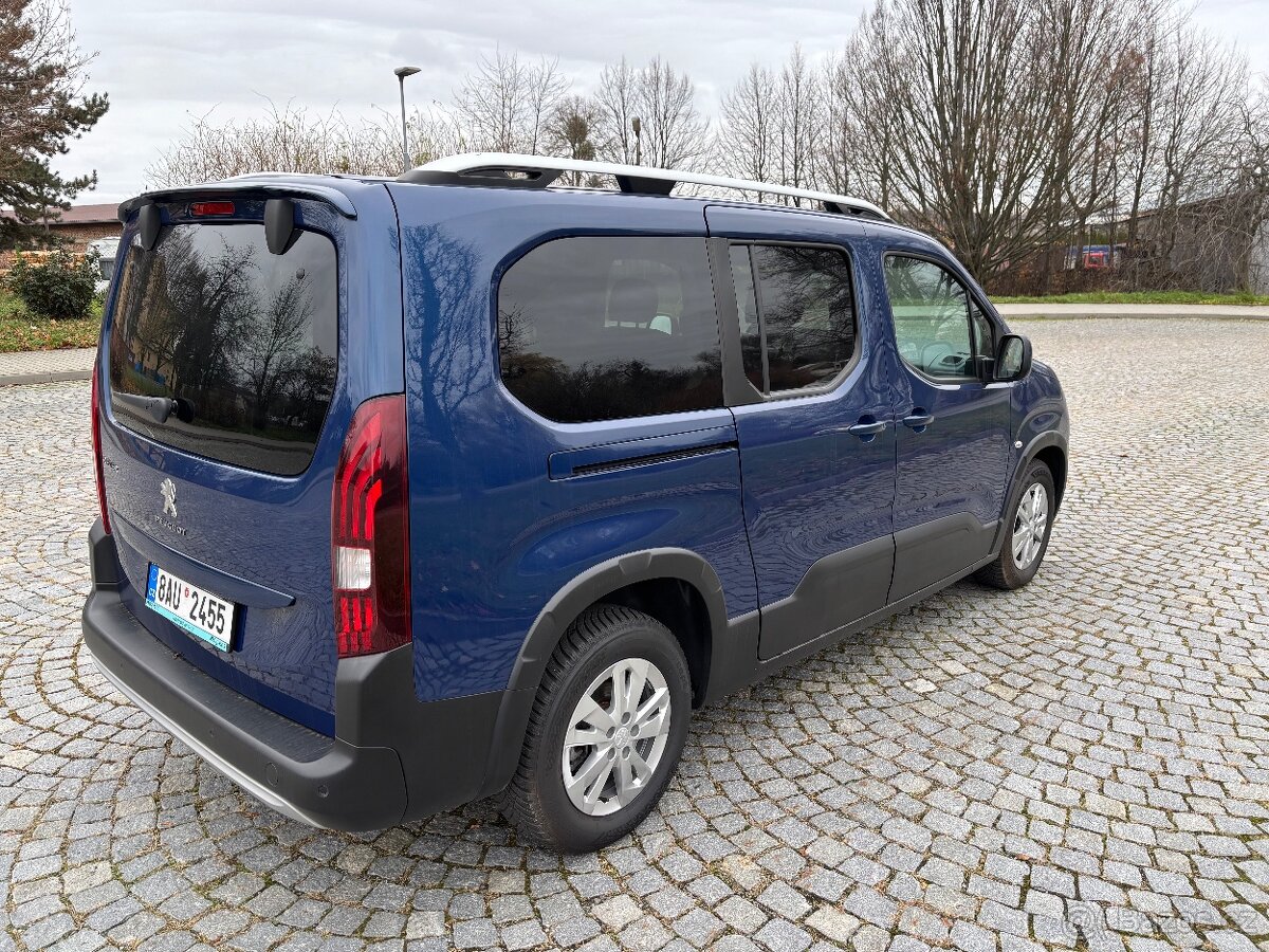 Peugeot Rifter 1.5 HDi 96kw GT line MAXI 1.Majitel - 4