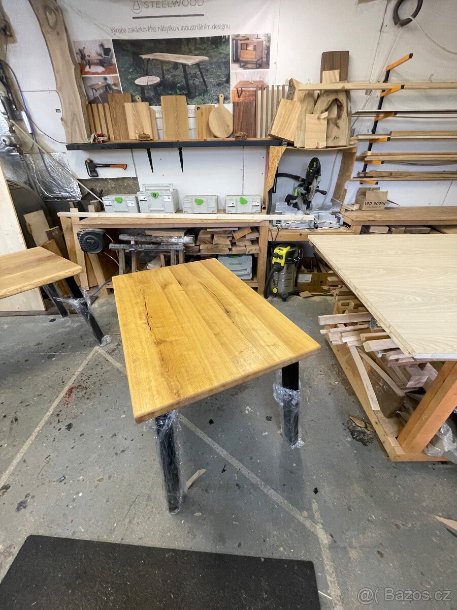 Hotové stolové desky z masivního dřeva - 4