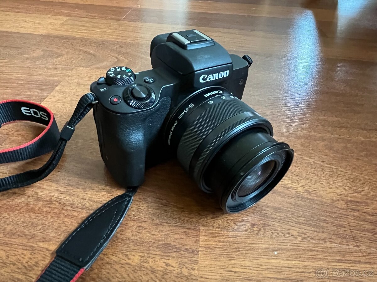 Canon EOS M50 - málo používaný, výborný stav - 4