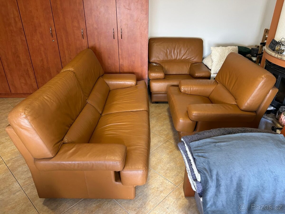Kožená sedačka - 4