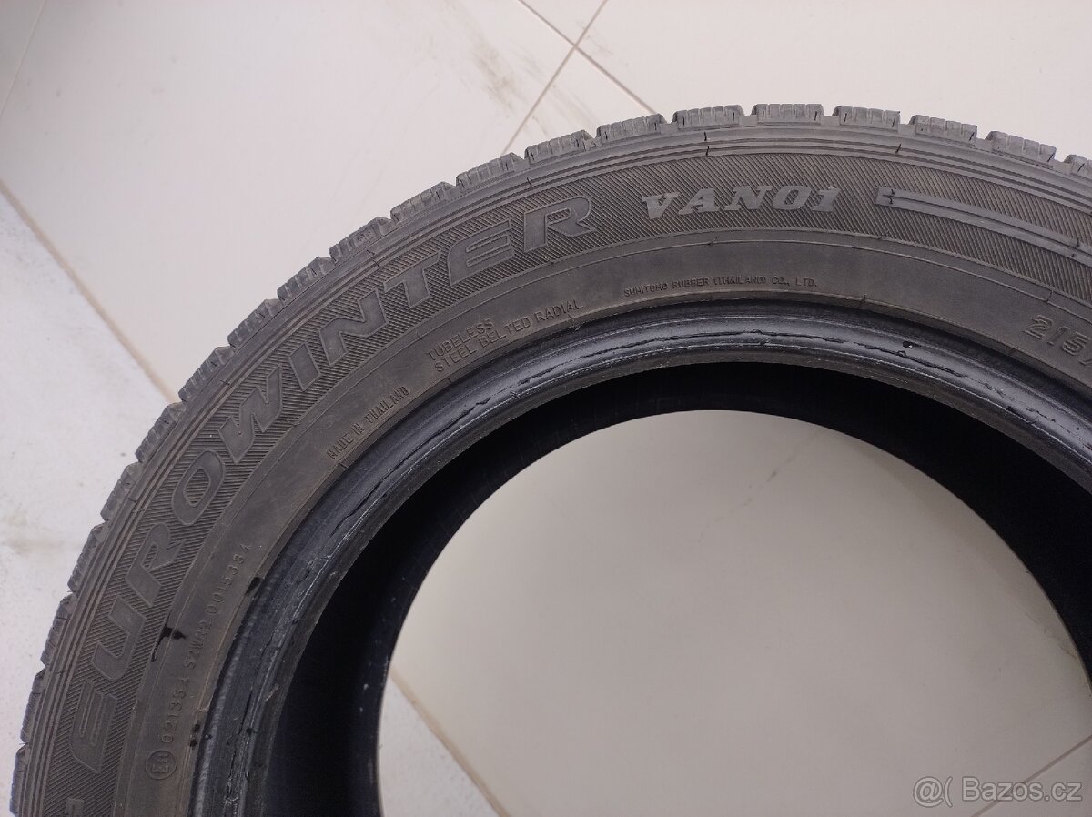Zimní pneu Falken Eurowinter VAN01 215/60 R17C - 4