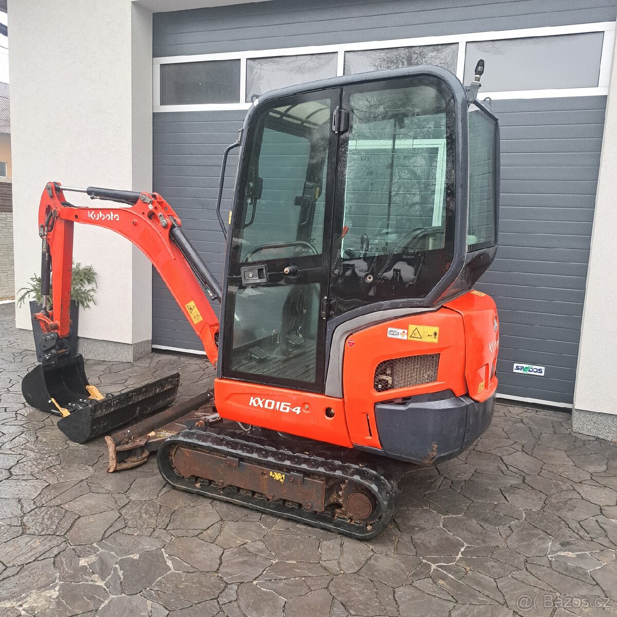 Minibagr Kubota KX016-4 - 4