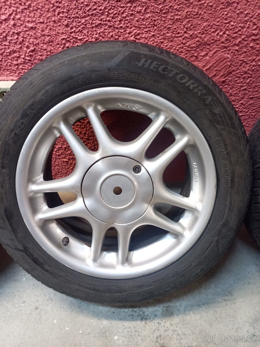 Azev 16" 5x100 letní pneu 205/55 - 4