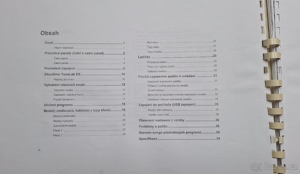 Multiefekt VOX Tonelab EX - 4