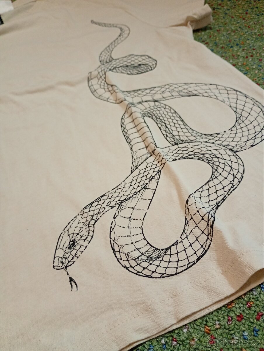 Dívčí/dámské tričko béžové - 4