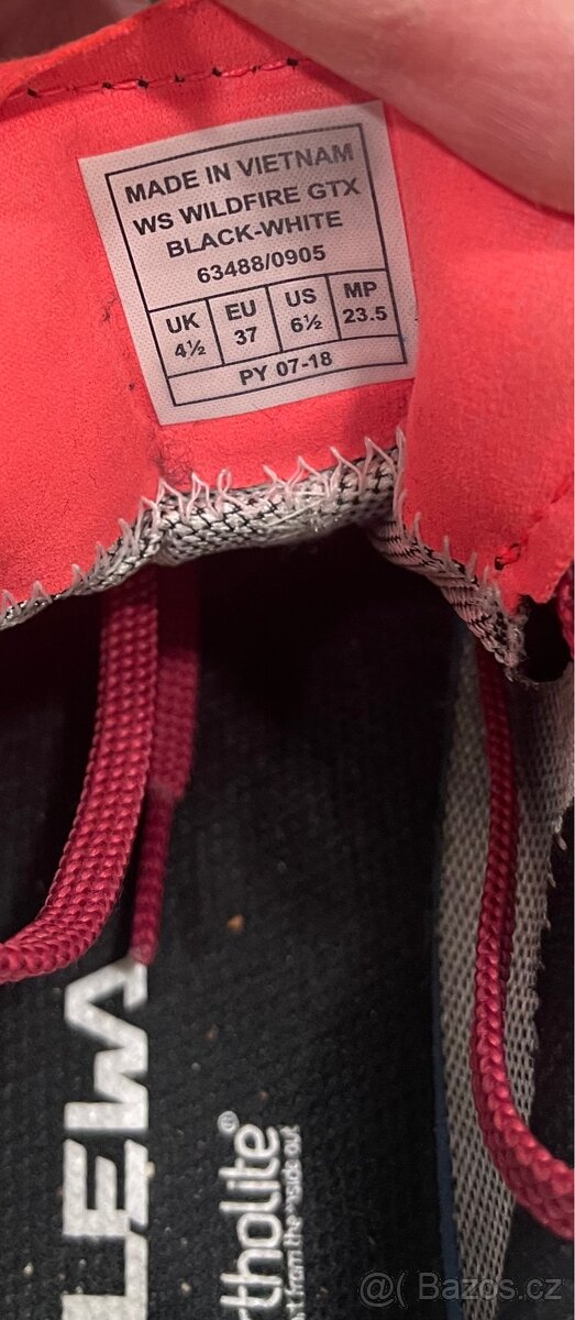 Dámské turistické boty, značka SALEWA - 4