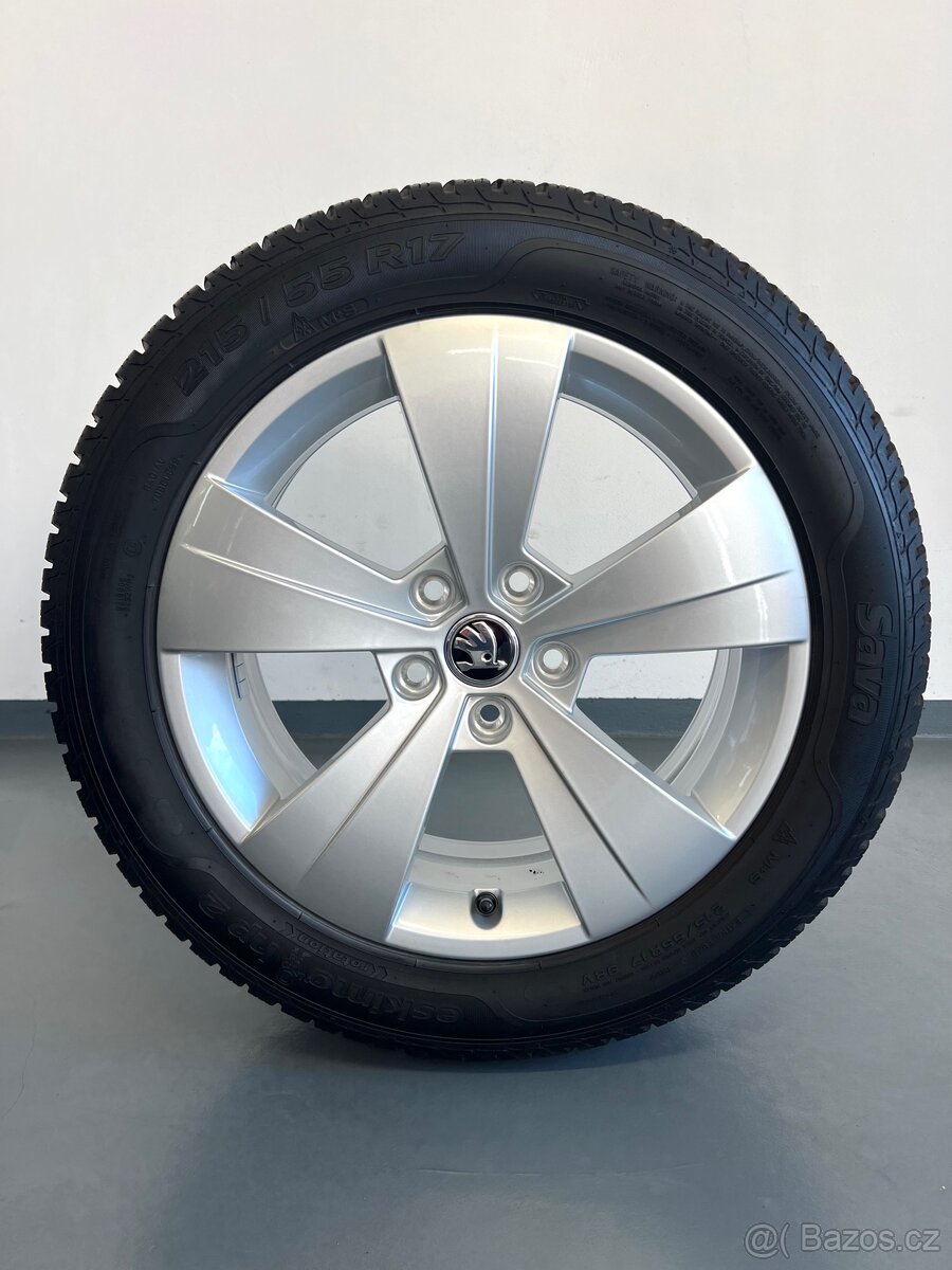 Zimní ❄️ Alu kola Triton, Škoda Superb 3, 5x112 r17 - 4