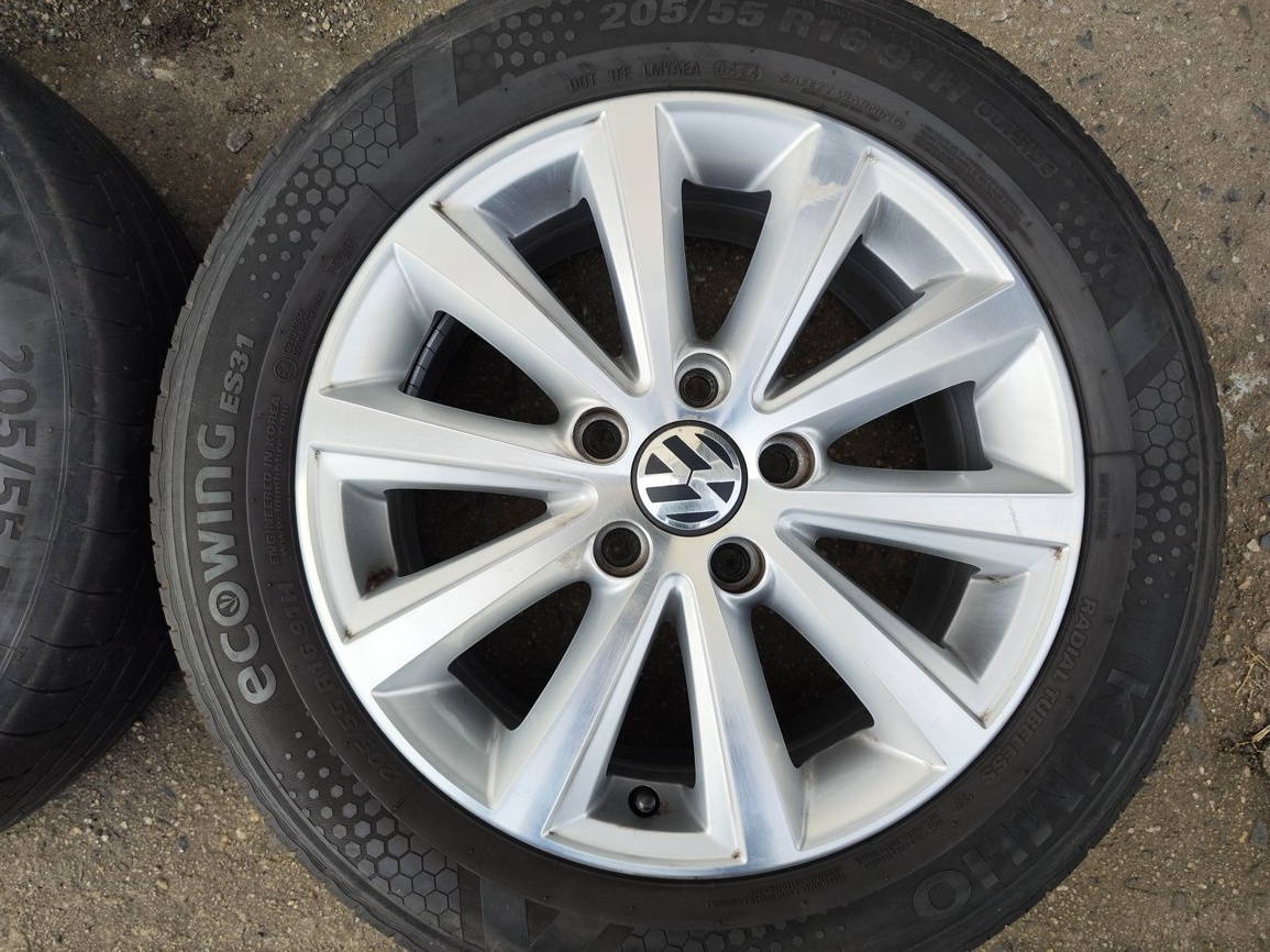 16"letní alu sada Sacramento 5x112 origo Touran Golf Caddy - 4