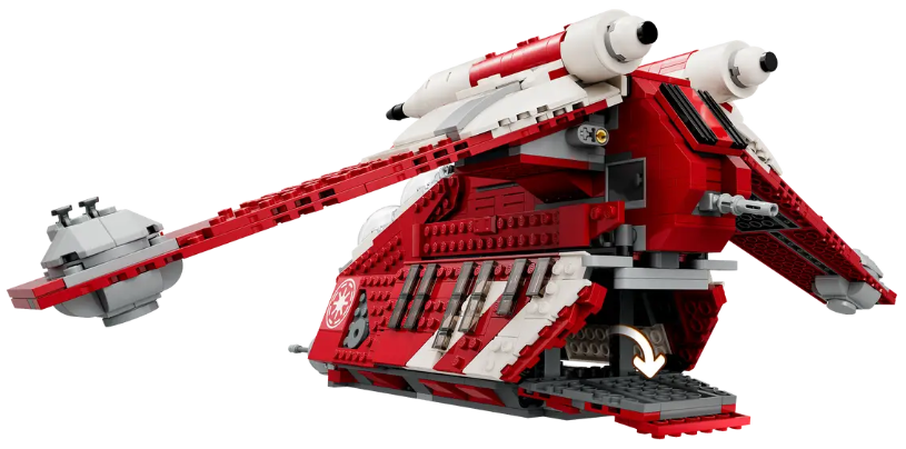 Nové LEGO 75354 Coruscantský dělový člun (Star Wars) - 4