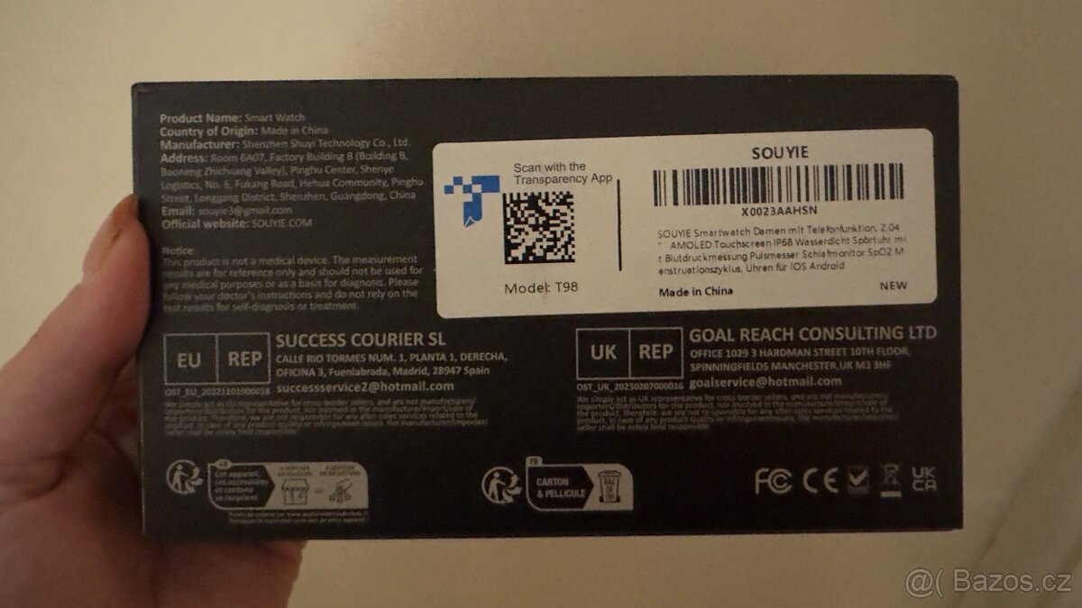 Chytré hodinky - SOUYIE - 4