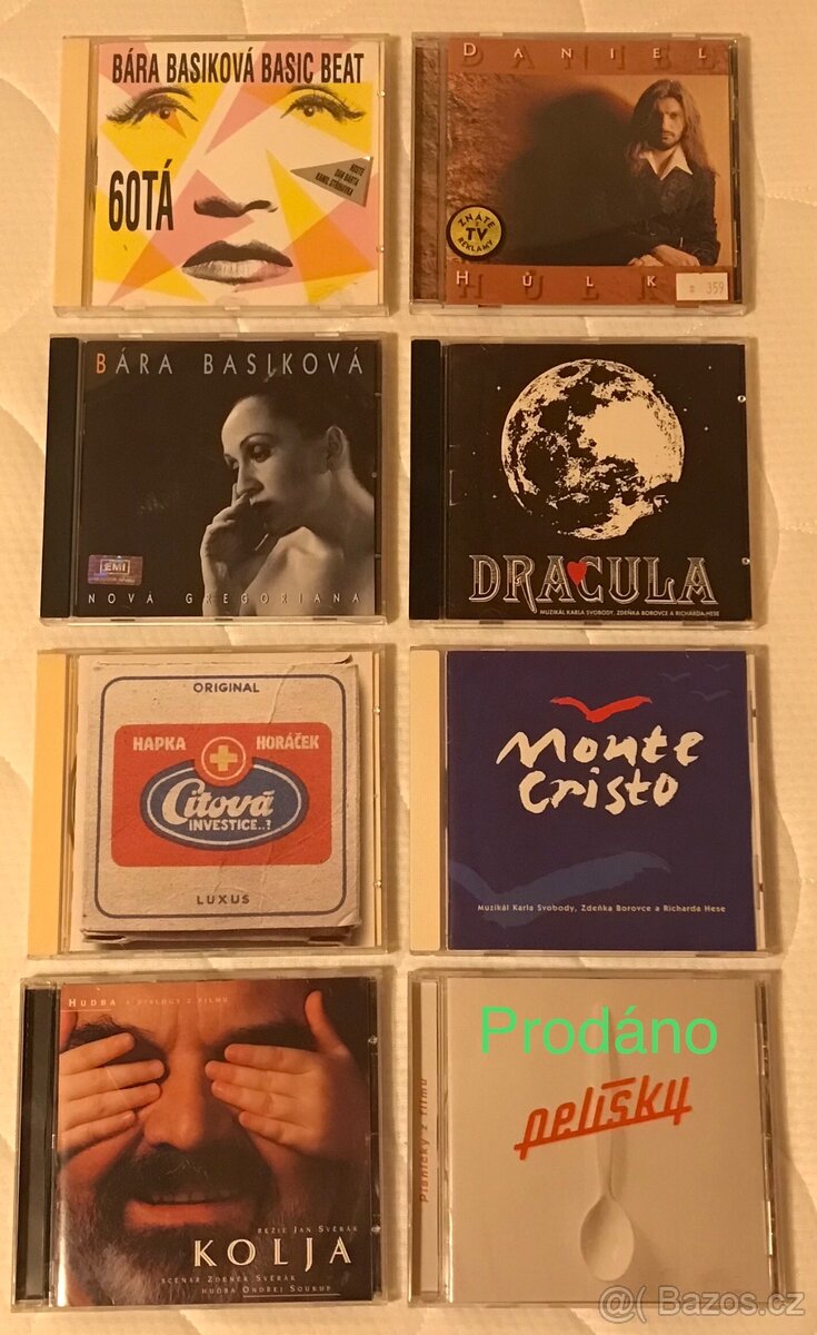 CD POP ROCK R&B soundtrack cizí i české - 4