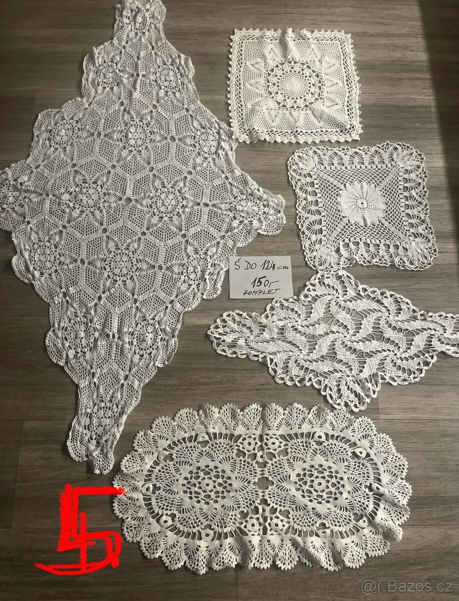 Háčkované dečky-ruční práce - 4