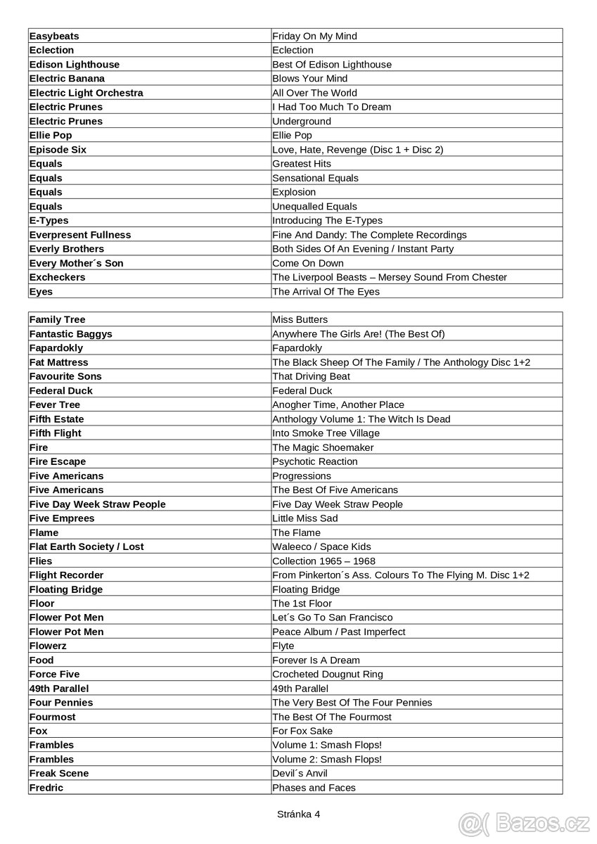 600 originálních CD s hudbou 60. let - 4