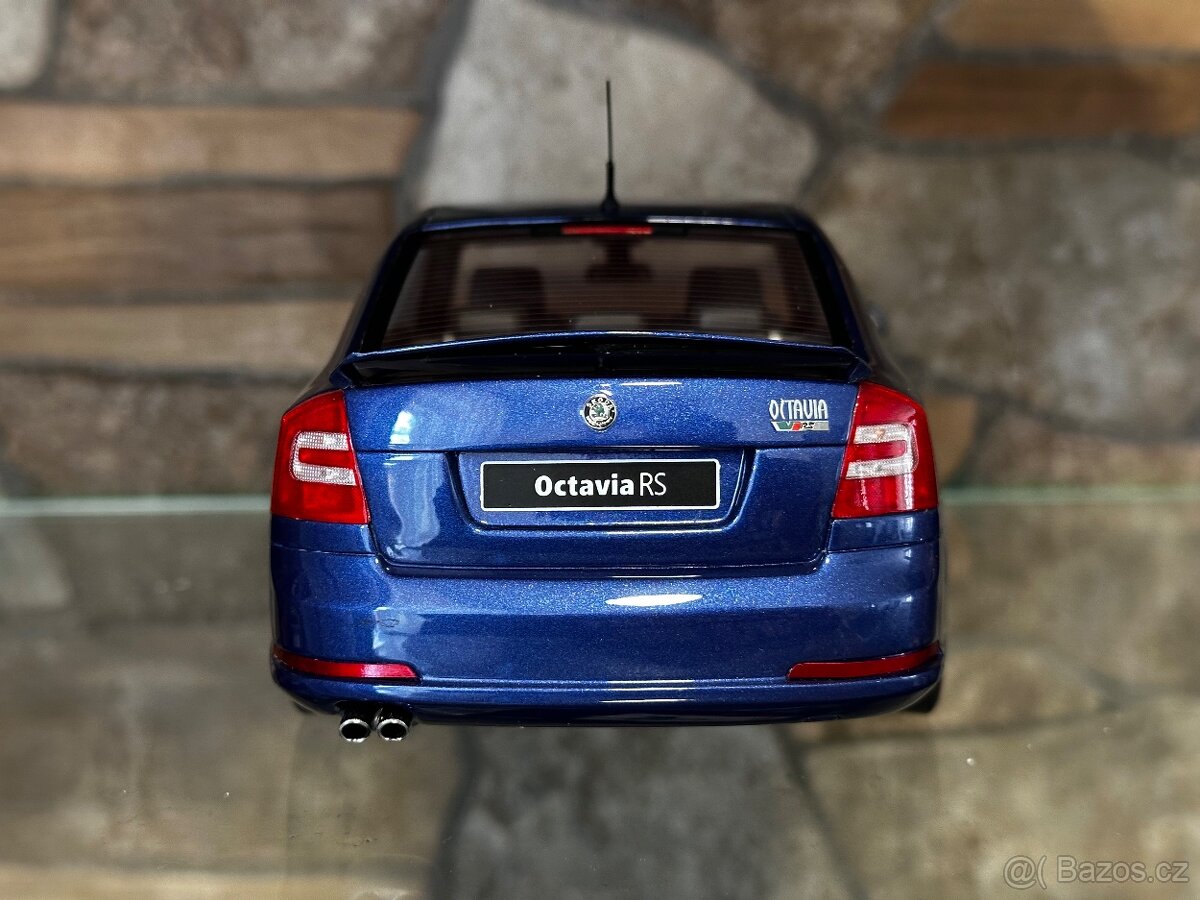 Škoda Octavia 2 RS Race Blue - 4