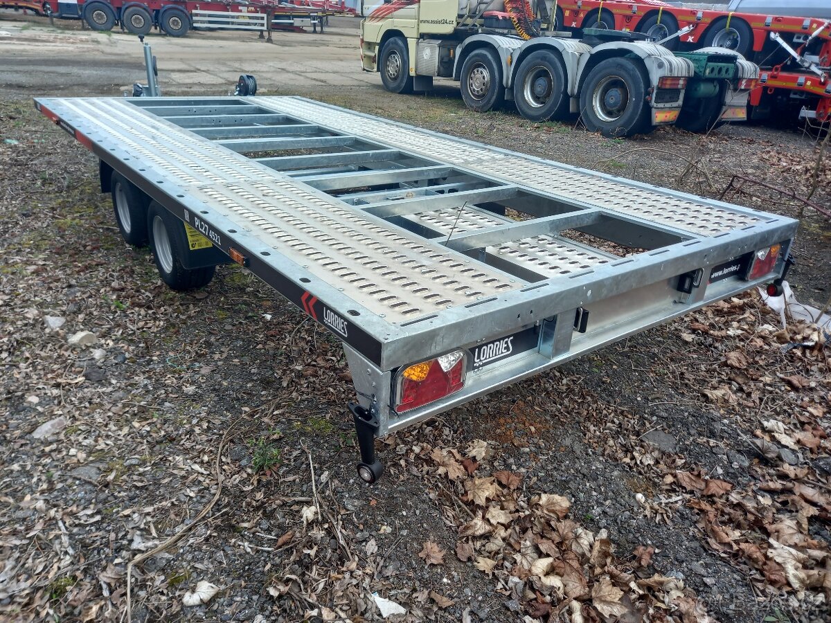 Přívěs na přepravu automobilů - 4