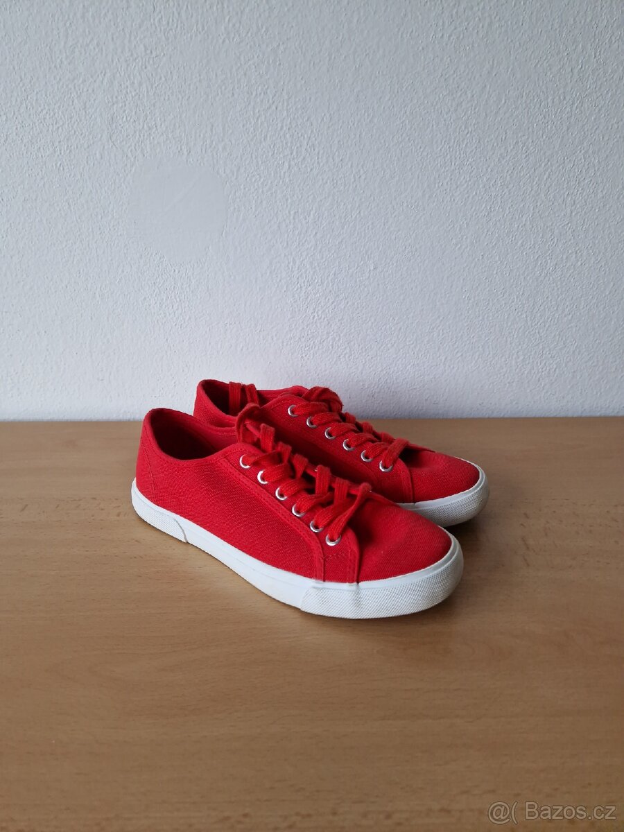Červené tenisky Tchibo vel.38 - 4