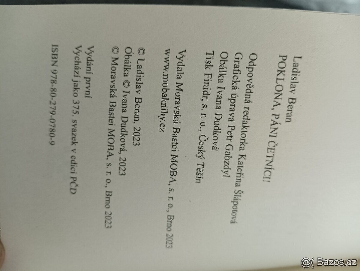 Kniha - Poklona paní četníci - 4