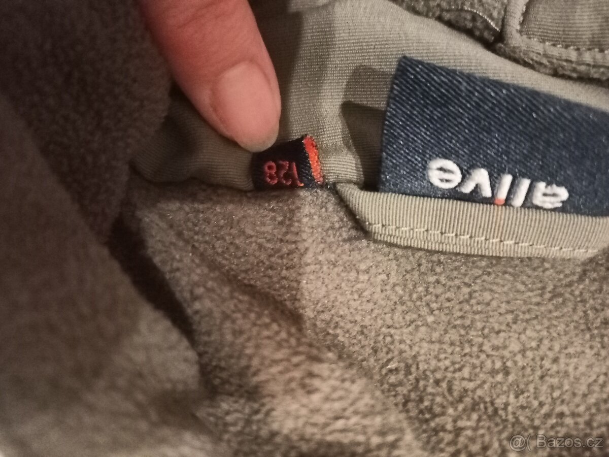 Dětská zimní bundička vel.128 - 4