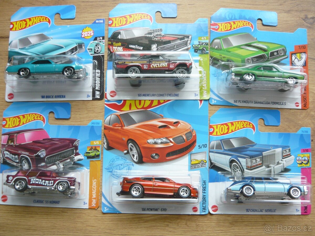 AUTÍČKA HOT WHEELS - 4