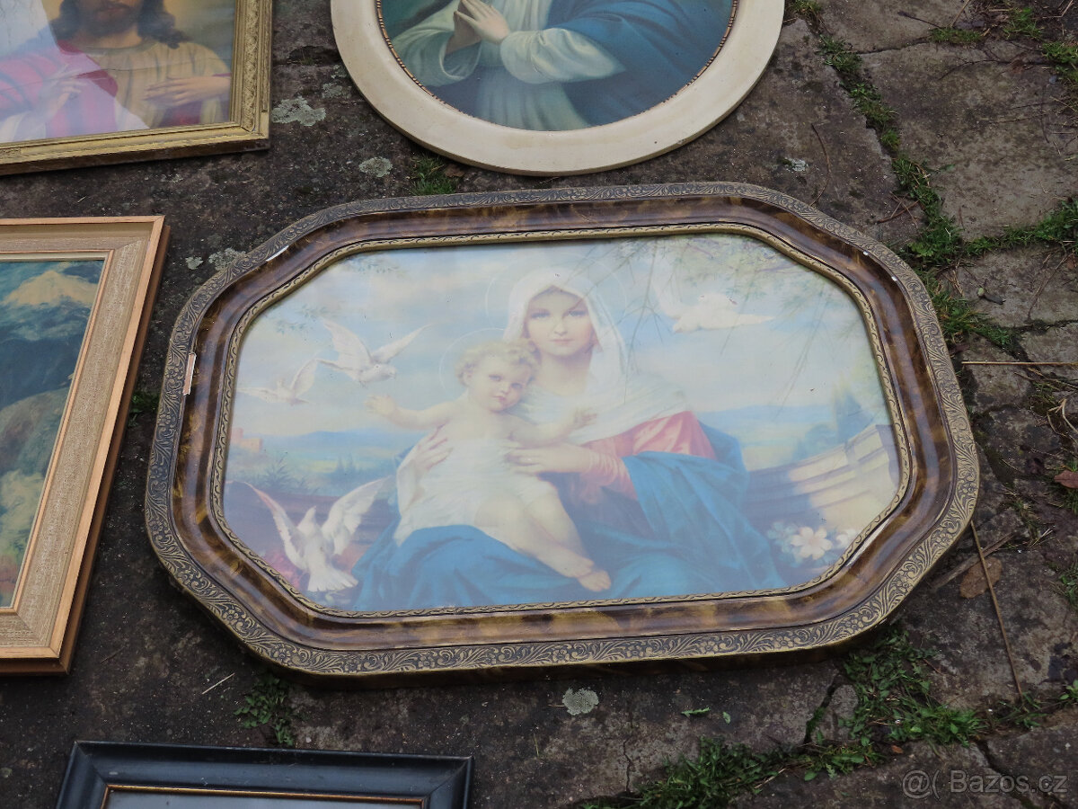 Obrazy-tisk, rámy. - 4