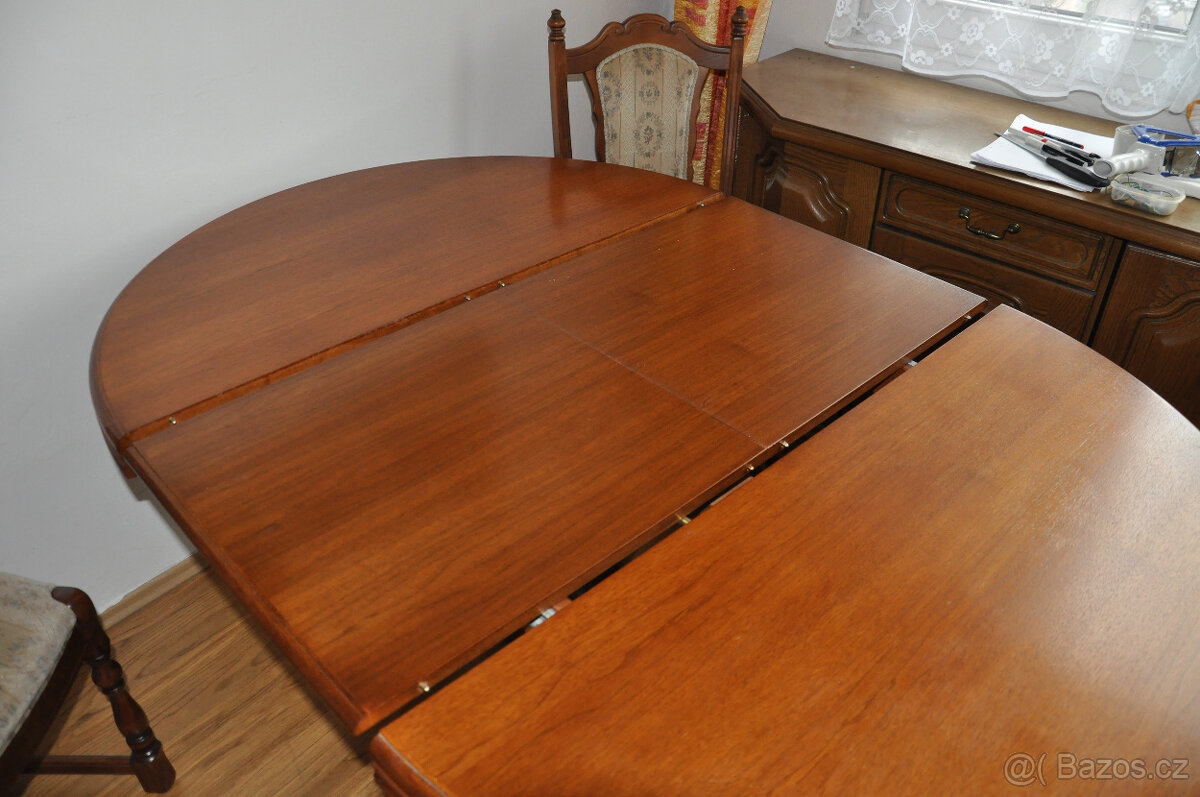 rustikální stůl a židle - 4