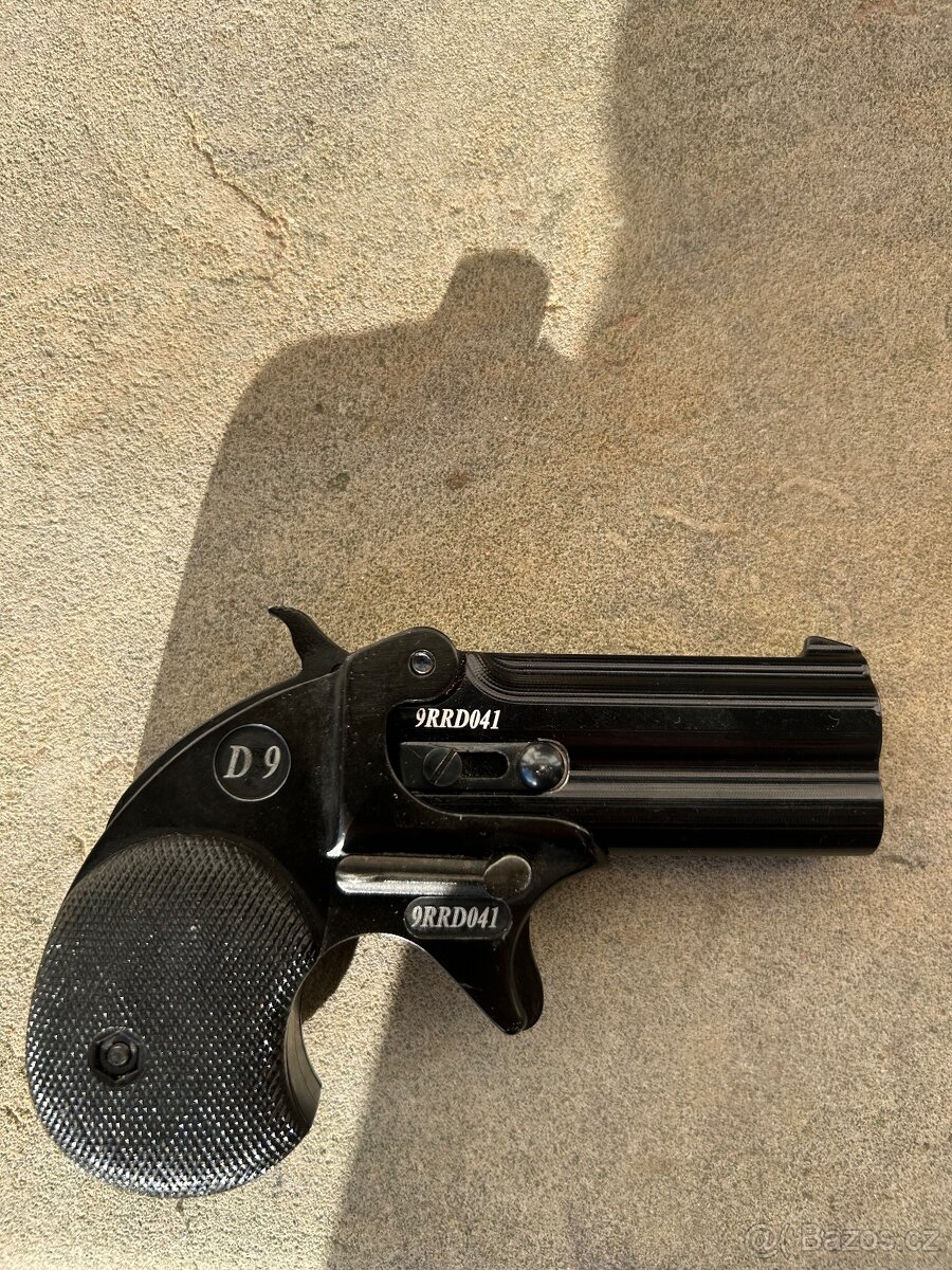 Flobert 9mm Derringer na ohlášku - 4