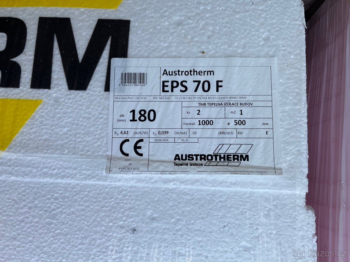 Polystyren Austrotherm EPS,, 180 mm - 4