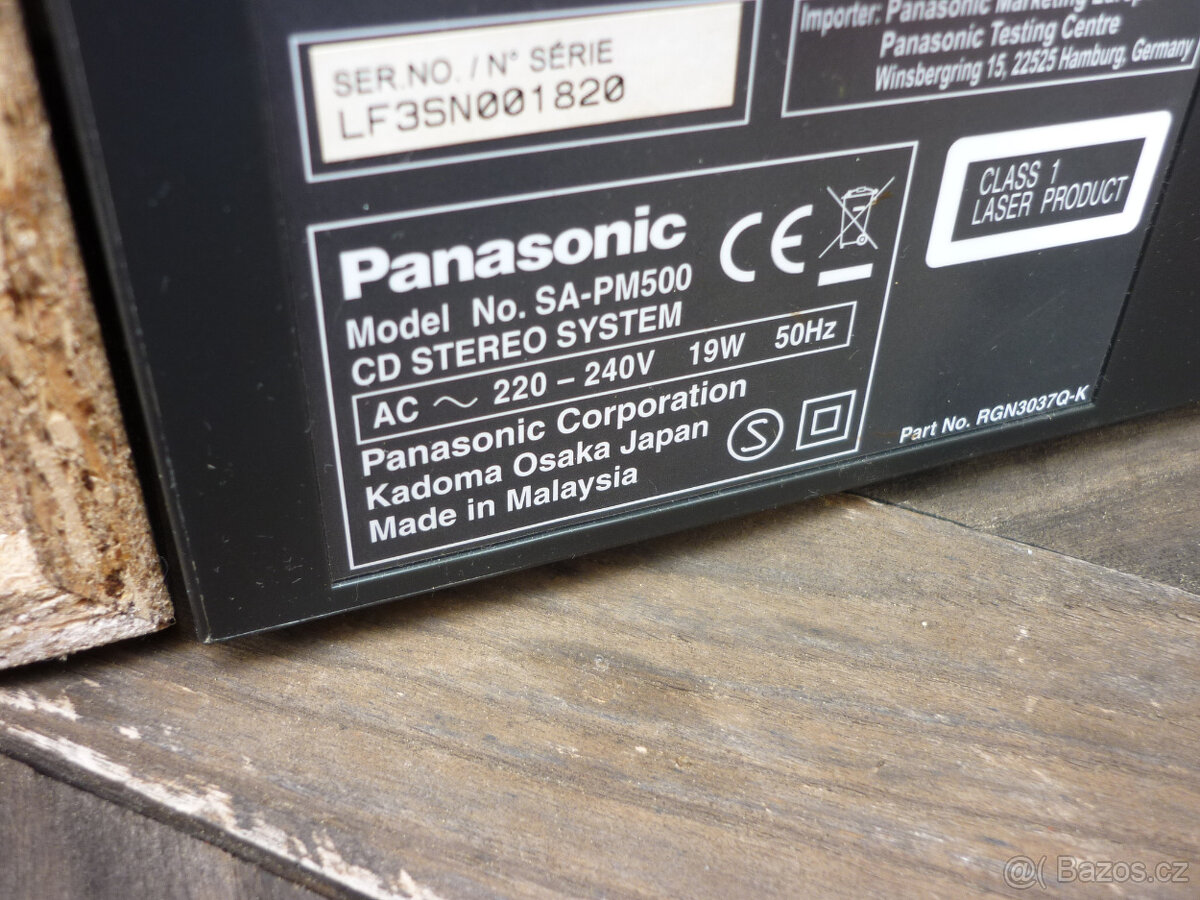 hi fi věž Panasonic + reprobedny - 4