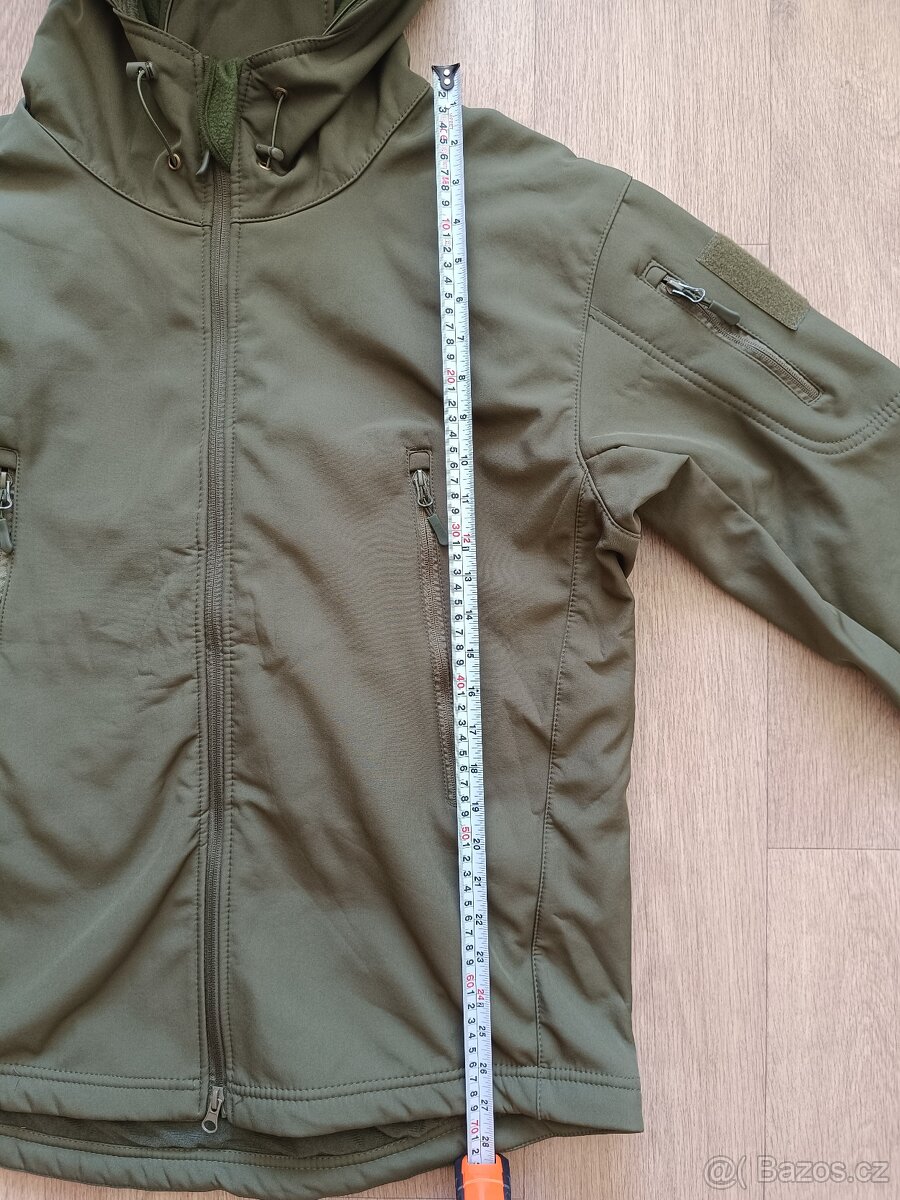 Pánská softshellová souprava (khaki) - 4