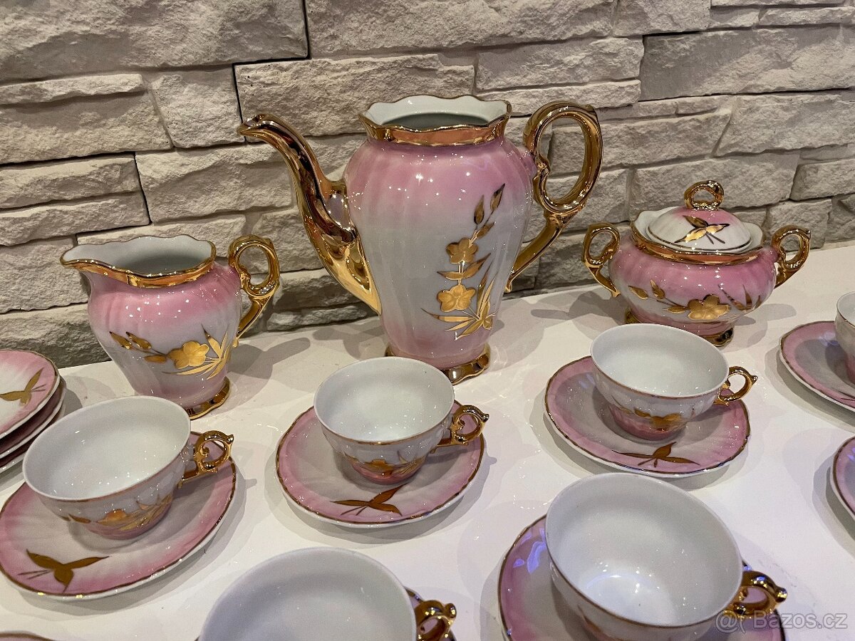 Čajový porcelánový set - 4