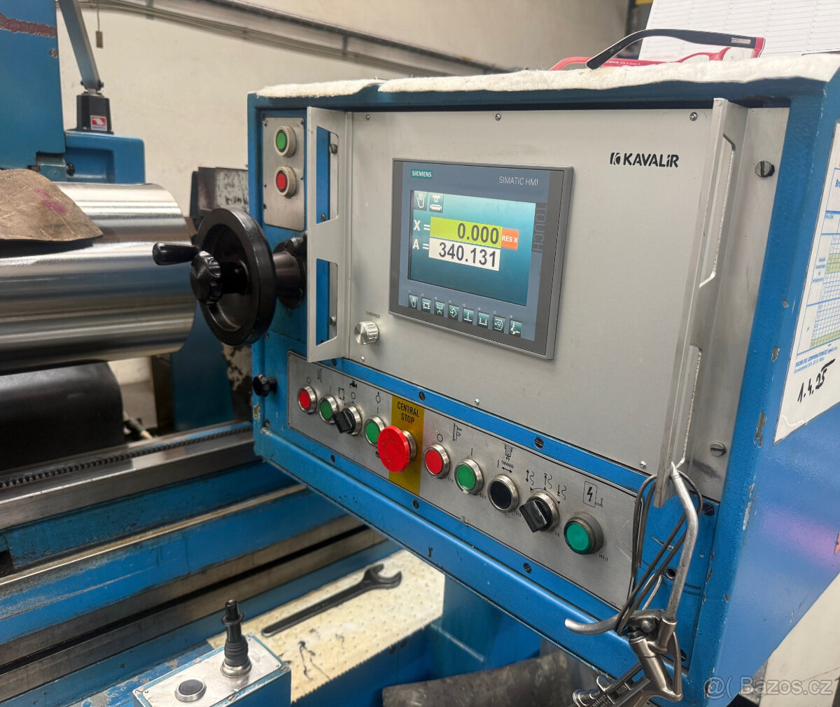 bruska hrotová BUC 63 A/ 4000 CNC - 4
