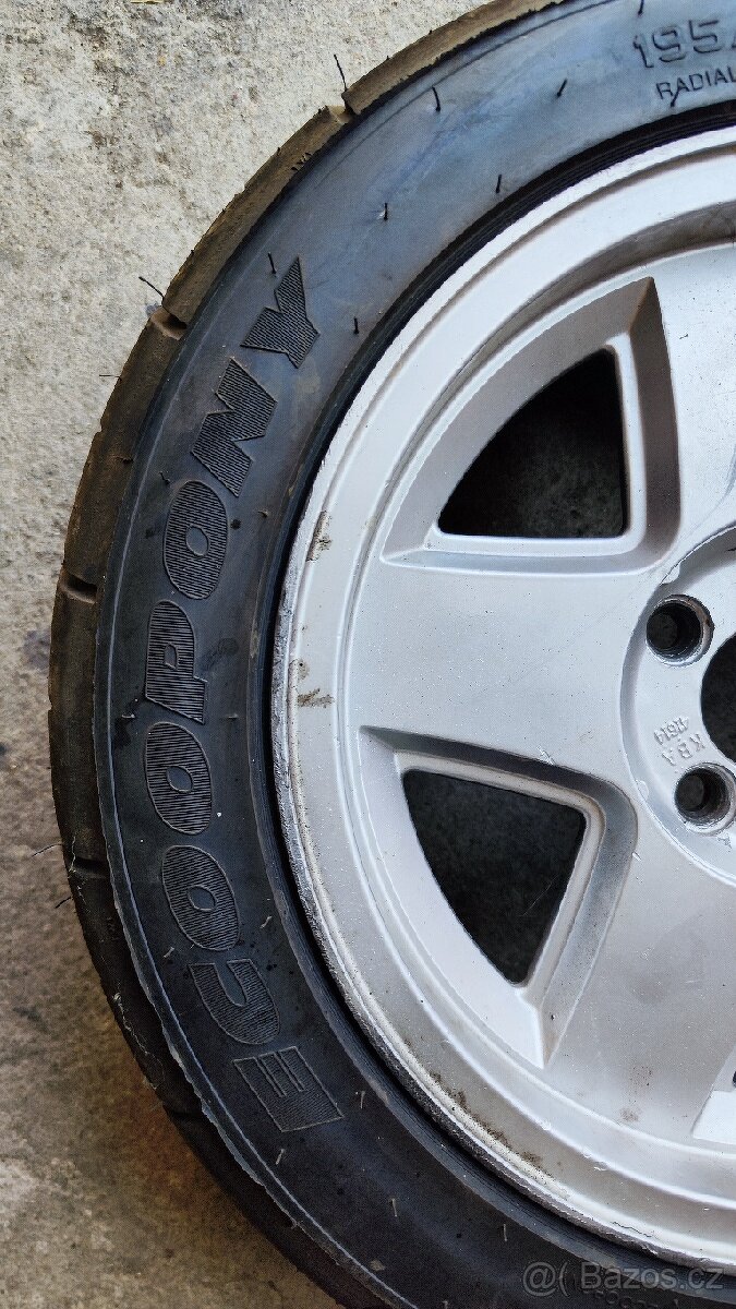 ALU 4x100 R15 + semislicky - 4