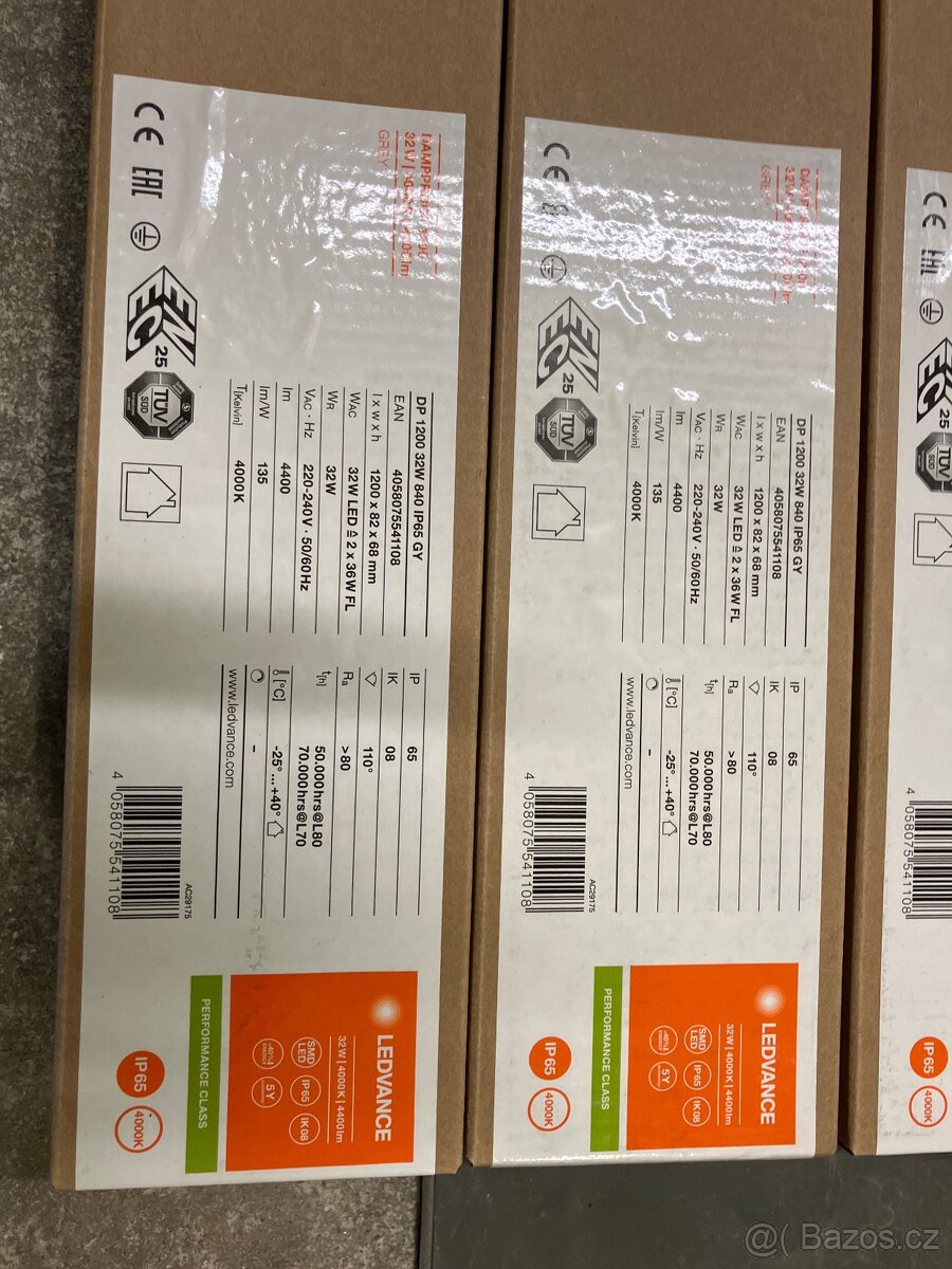 PRODÁNO LEDVANCE Damp Proof 1200mm 32W/4000K neutrální bílá - 4