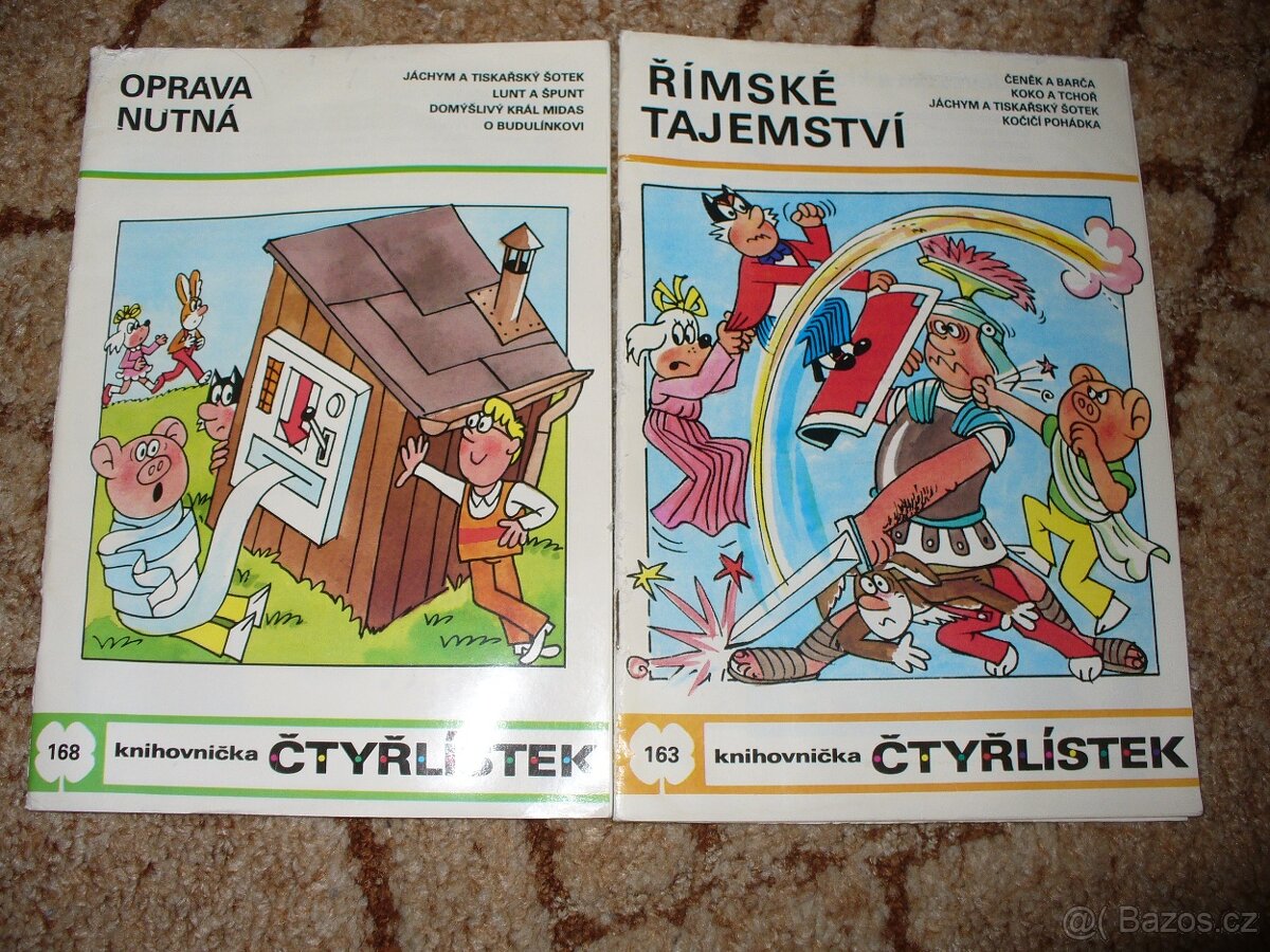 časopisy čtyřlístek - 4