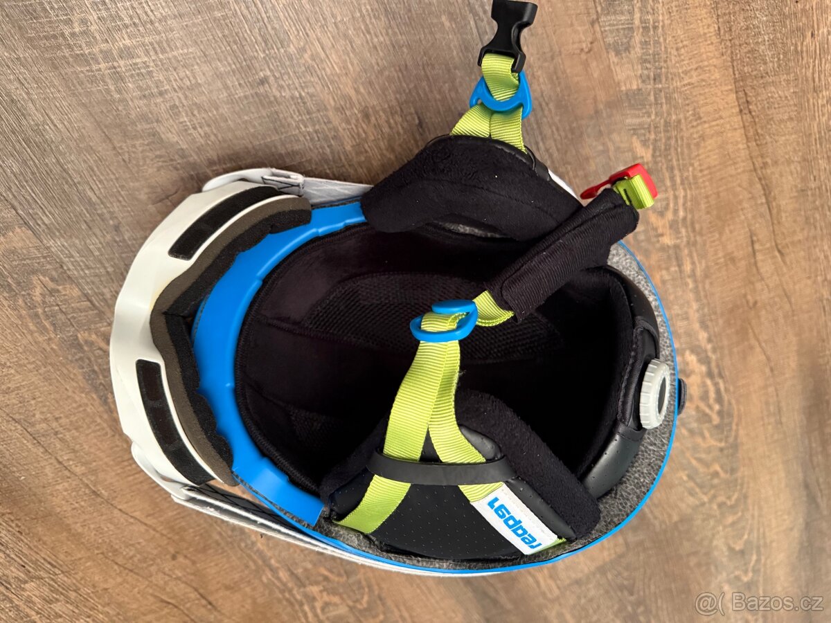 Dětská helma na lyže s brýlemi - 4