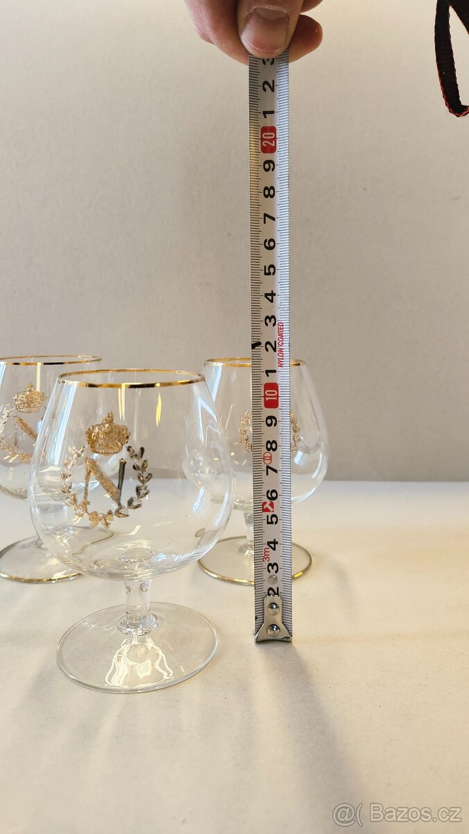 Napoelonky sklenice na koňak 5ks - 4