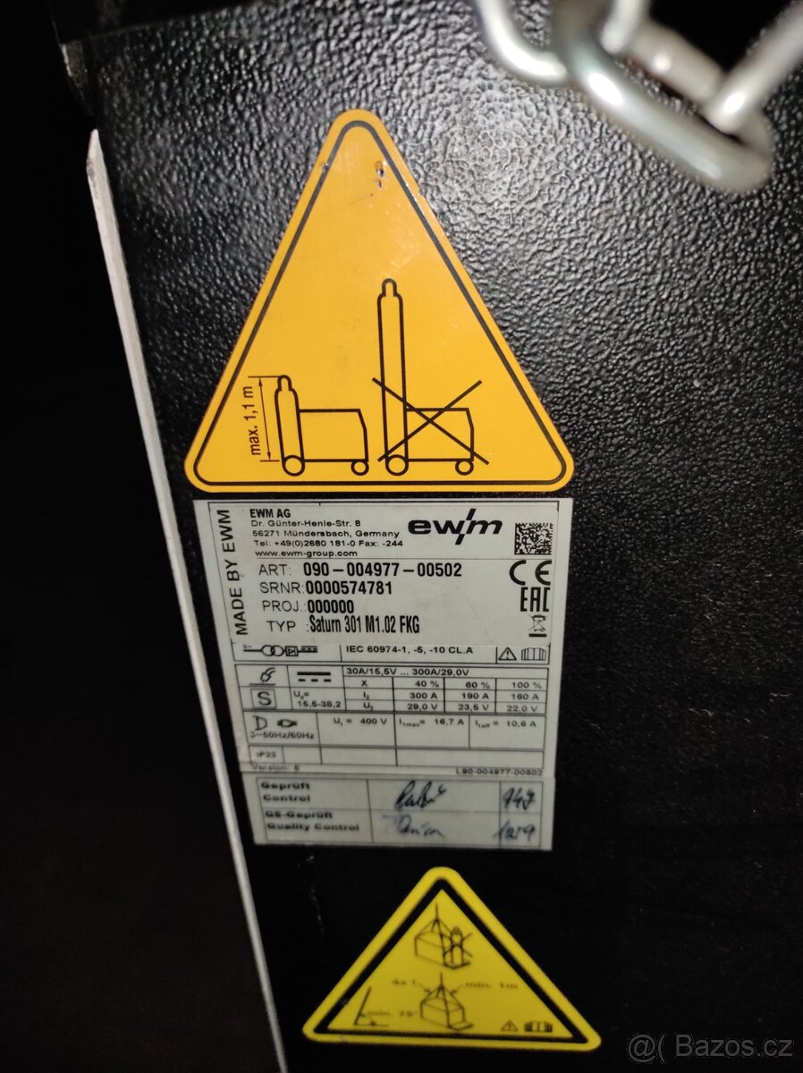 Sleva - EWM 301 Saturn - Svářečka MIG/MAG - 4