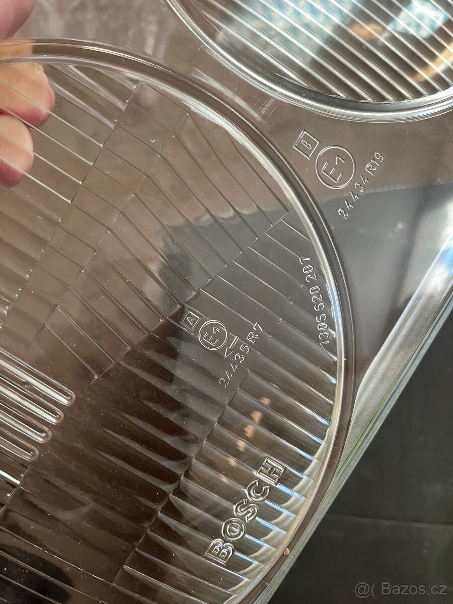 Mercedes-benz w123 sklo předního světla NOVÉ - 4