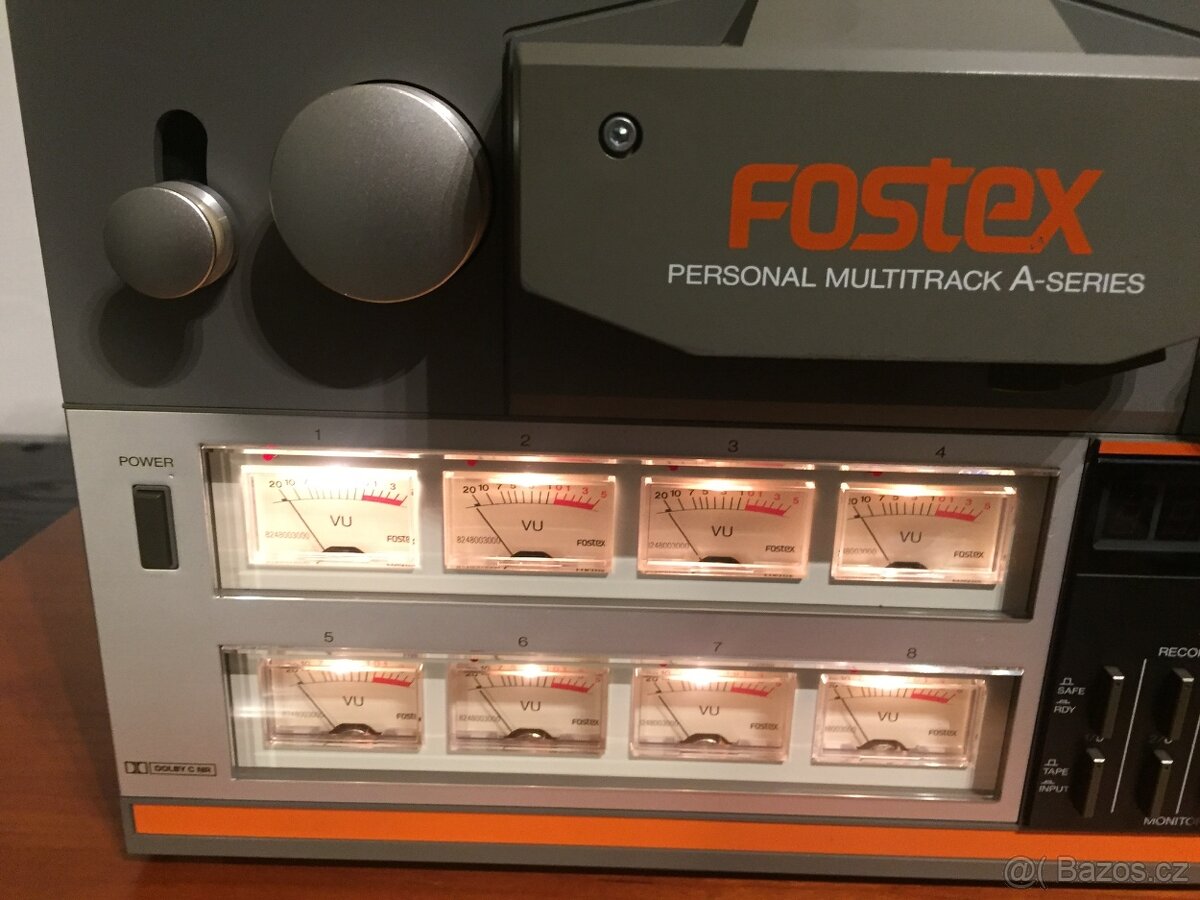 profesionální osmistopý kotouč. magnetofon FOSTEX model A-8 - 4