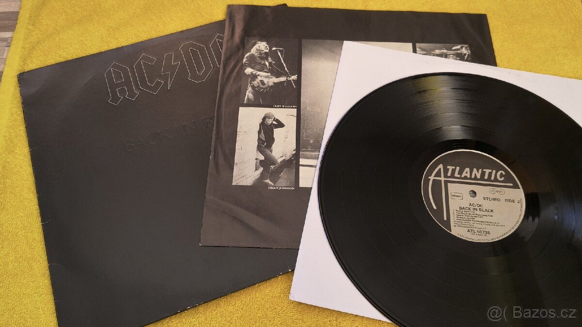 LP AC/DC - back in black - 4