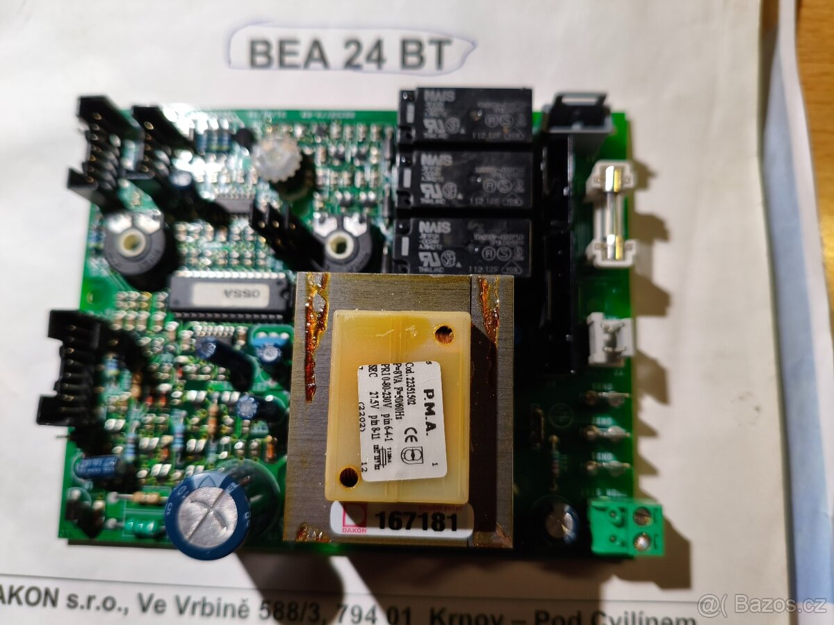 Řídící jednotka pro plynový (turbo) kotel DAKON BEA 24 - 4