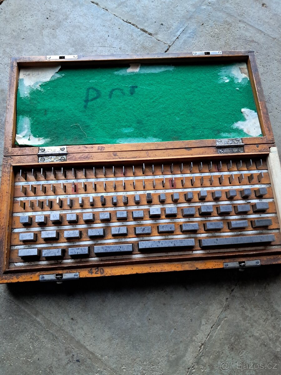 Johansonovy měrky Somet - kompletní - 4