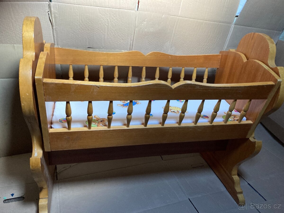 Kolébka dřevěná - 4