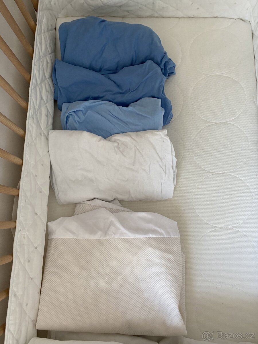 IKEA postýlka + velké příslušenství SLEVA - 4