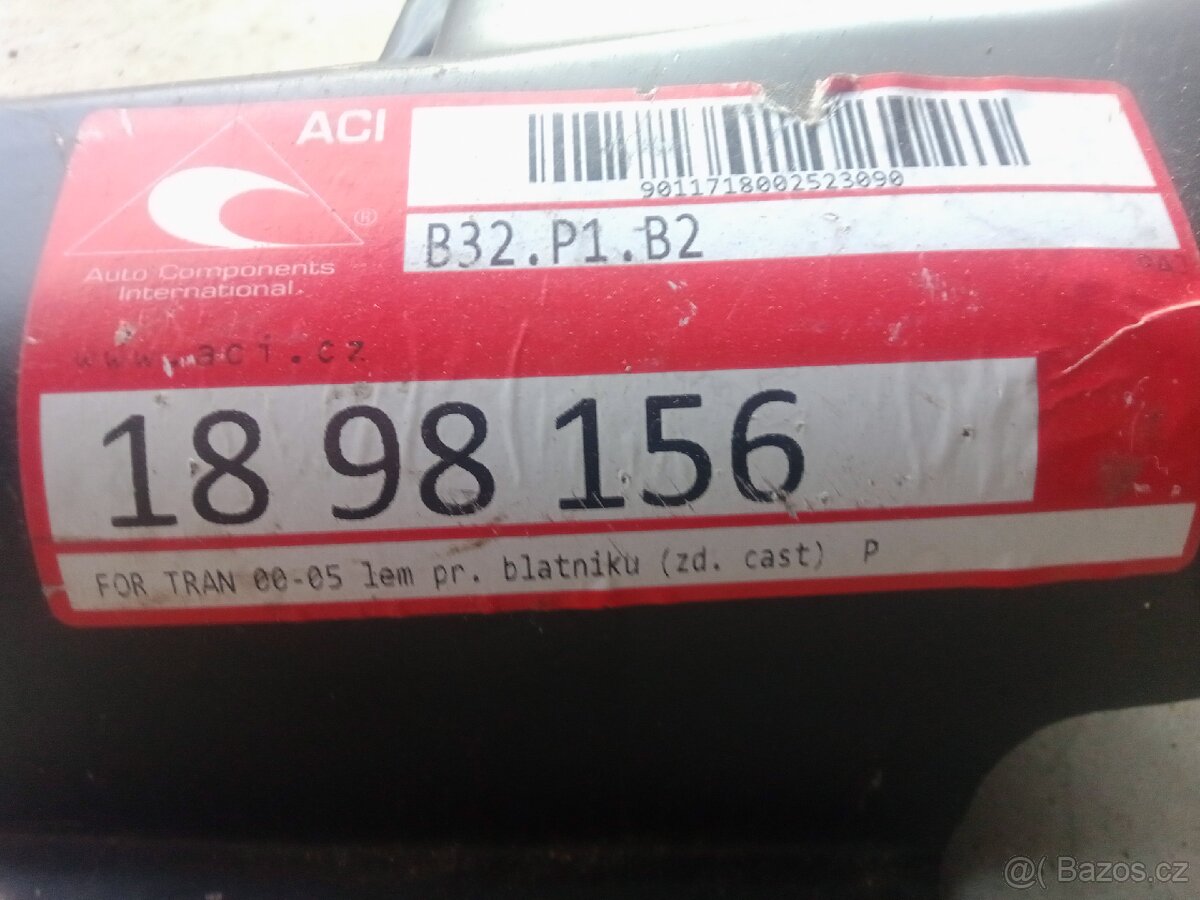 Lem předního blat.L+P Ford transit 00-05 - 4