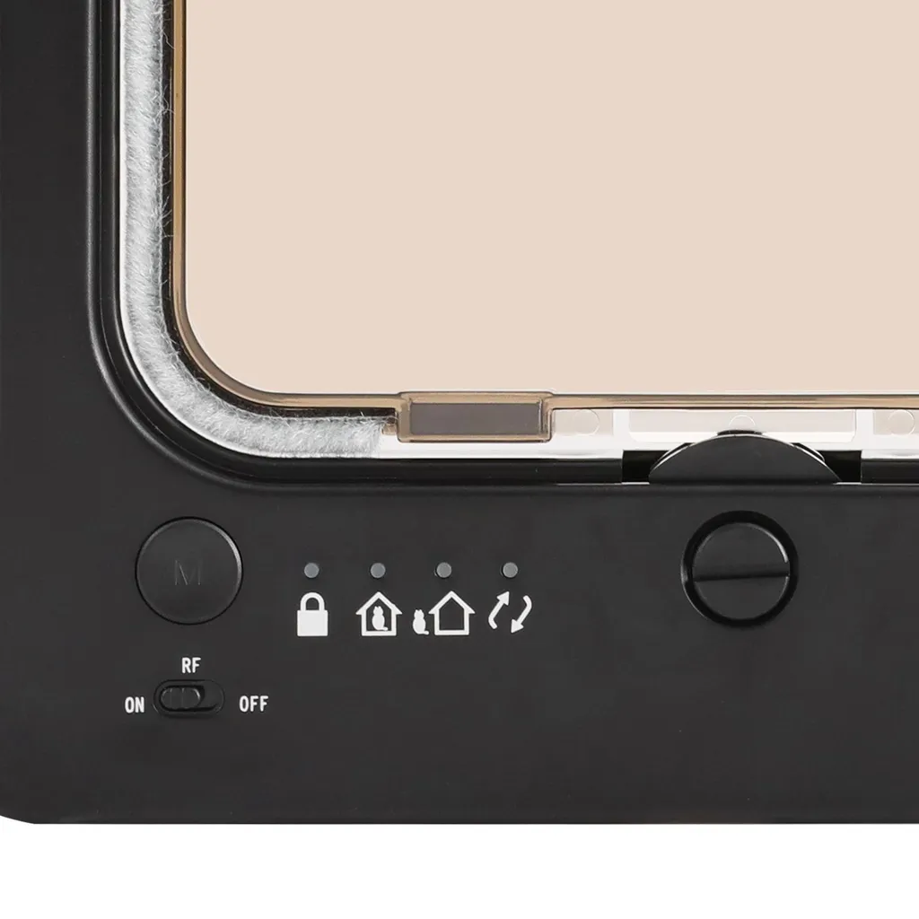 Dvířka pro kočky černá - 4