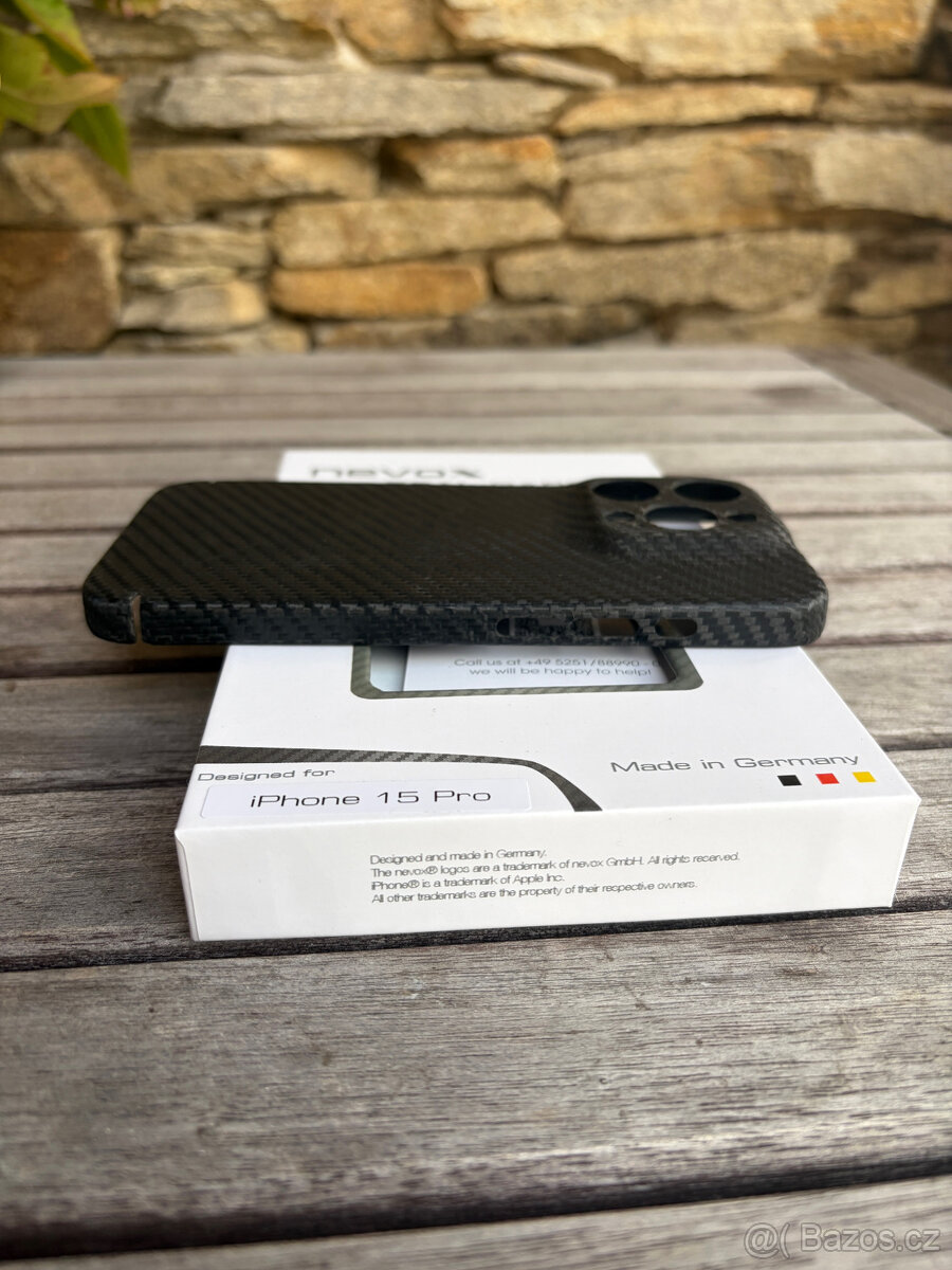 Carbon kryt pro Apple Iphone 15 PRO - 4